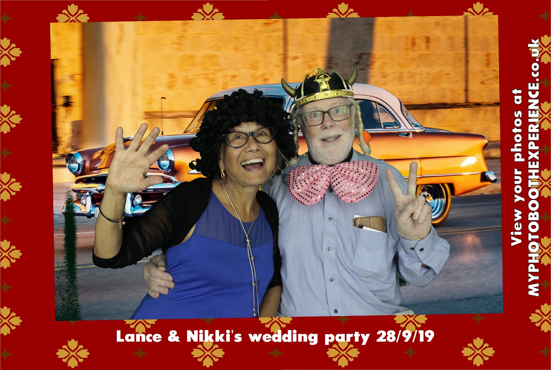 Nikki and Lance's Wedding | View more photos from the event at gallery.myphotoboothexperience.co.uk/u/MyPhotoBoothExperienceLtd/Nikki-and-Lances-Wedding